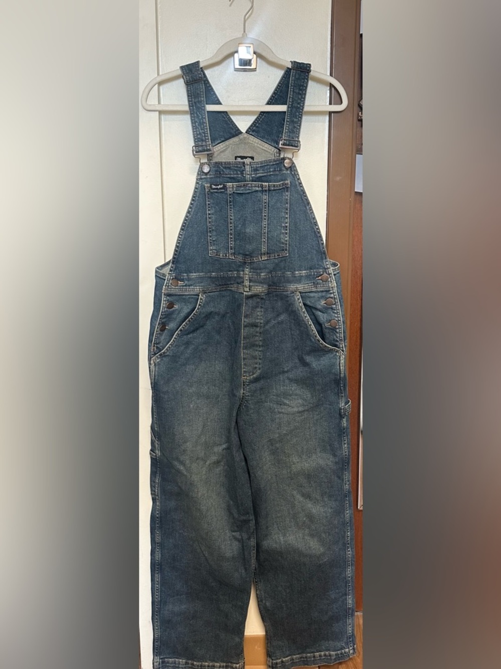 Wrangler Retro Relaxed Denim Overalls